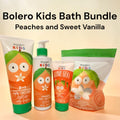 Bolero Kids Bath Bundle - Peaches and Sweet Vanilla