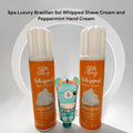 Brazilion Sol Whipped Shave Cream and Peppermint Hand Cream