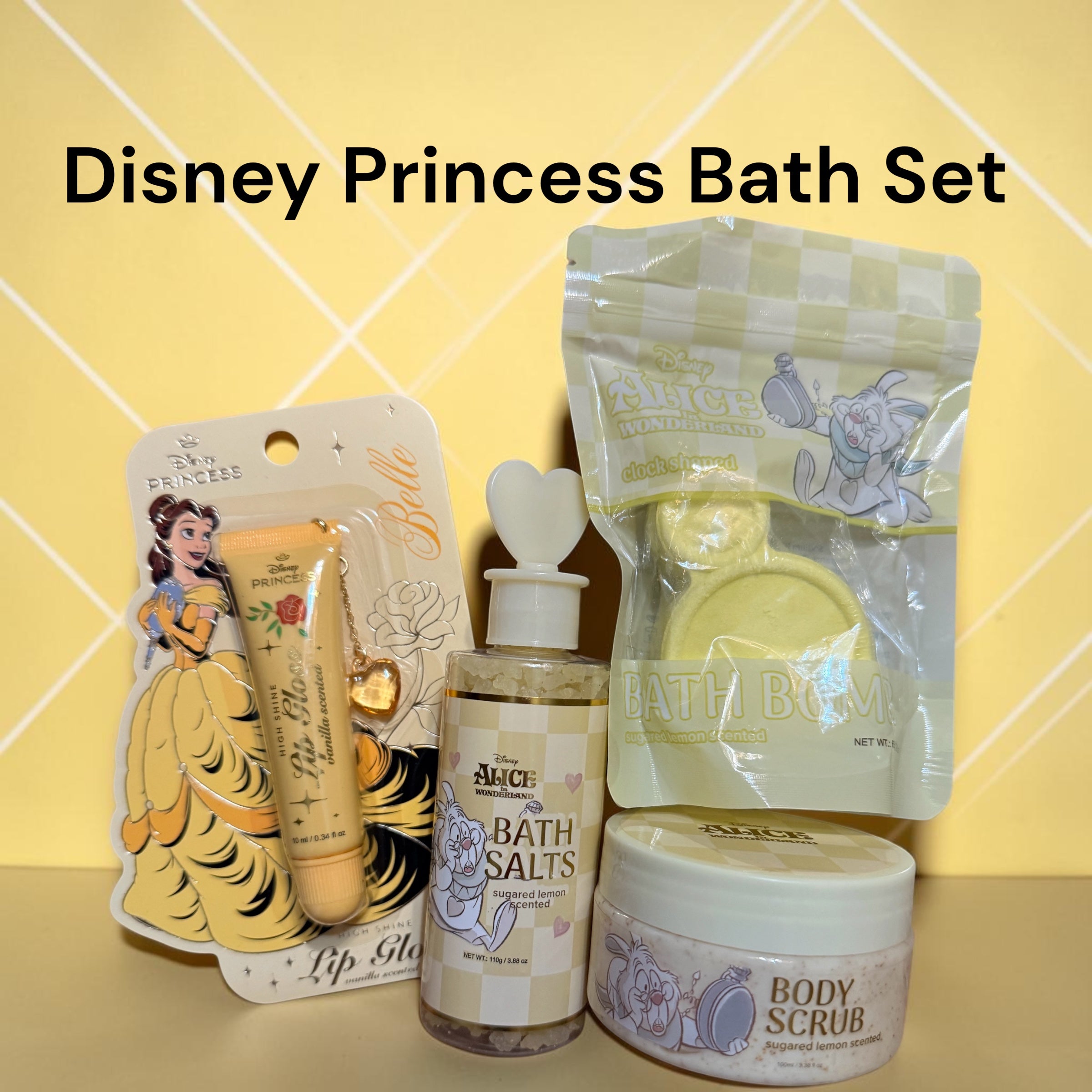 Disney Princess Bath Set - Sugared Lemon