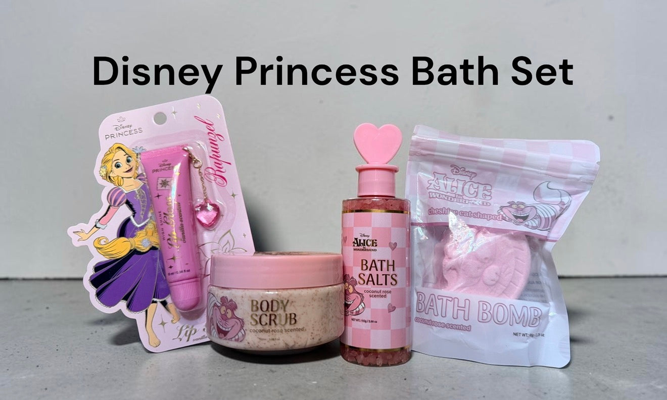 Disney princess Bath Set - Coconut Rose