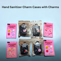 Hand Sanitizer Charm Cases with Charms