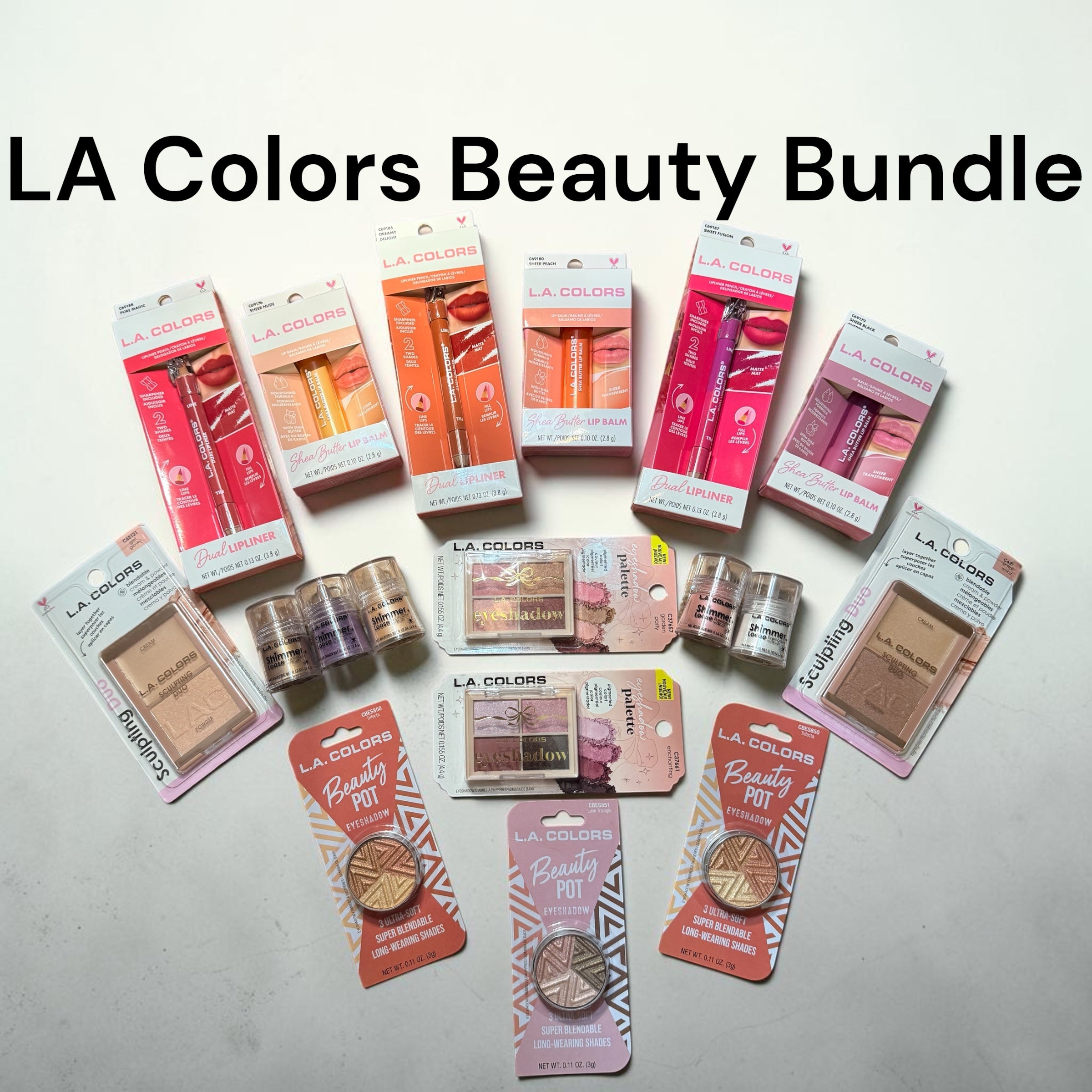 LA Colors Beauty Bundle
