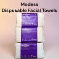 Modess Disposable Face Towels - 3 pack (30ct)