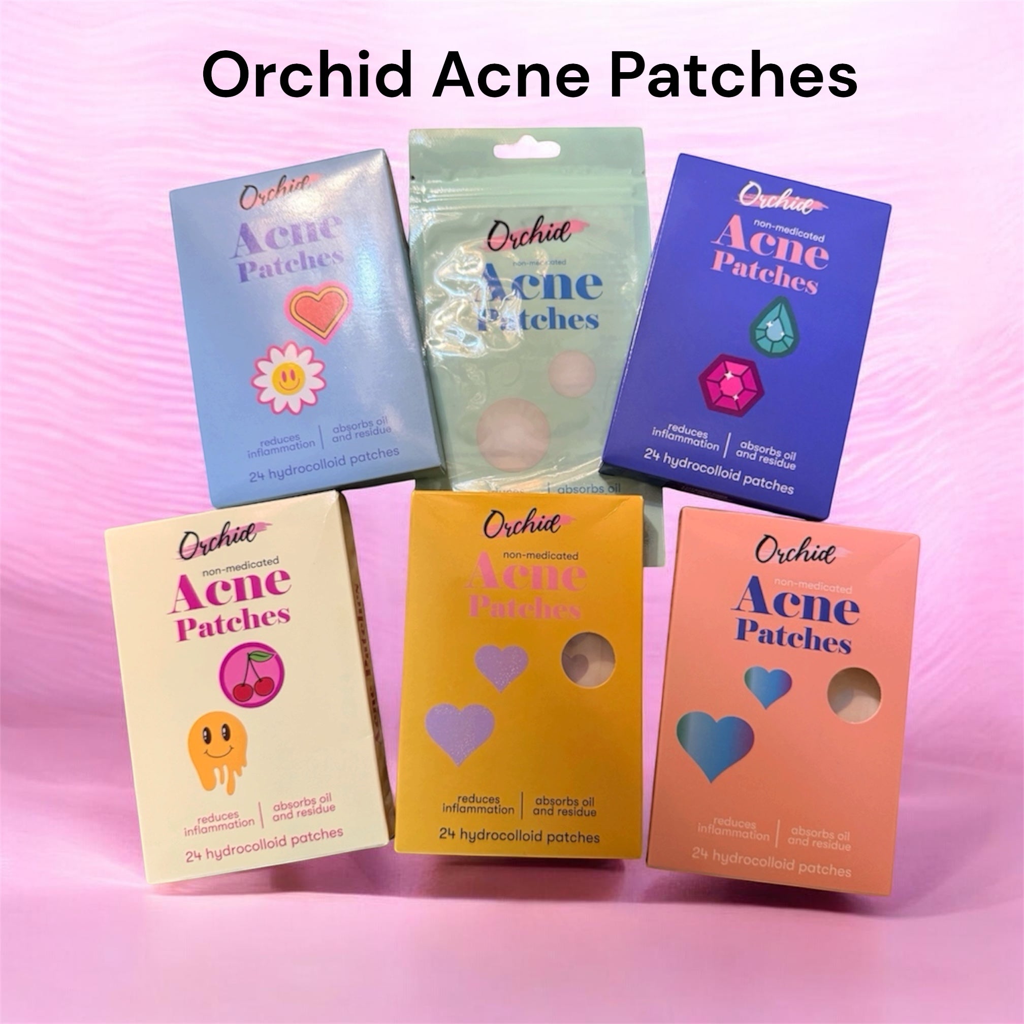Orchid Non-Medicated Acne Patches