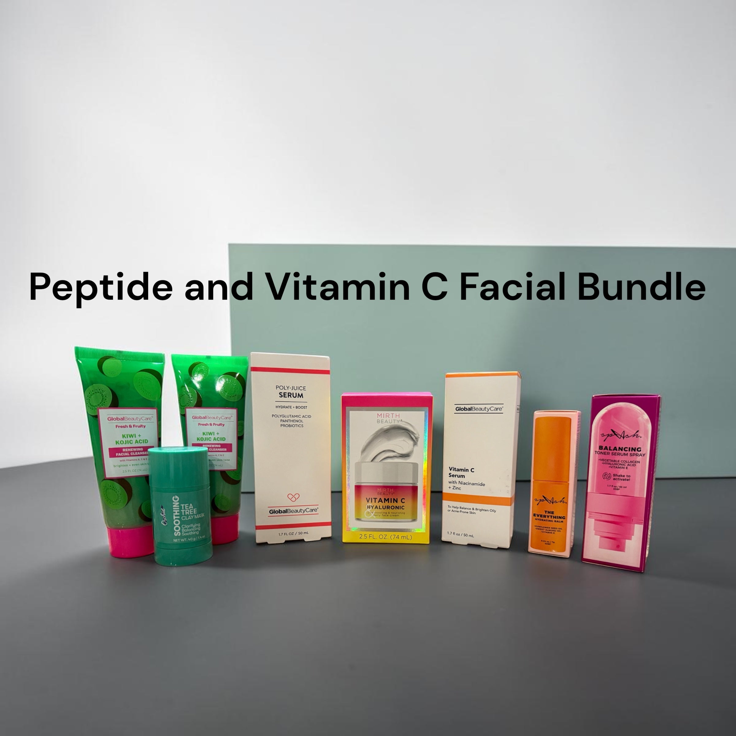 Peptide and Vitamin C Facial Bundle