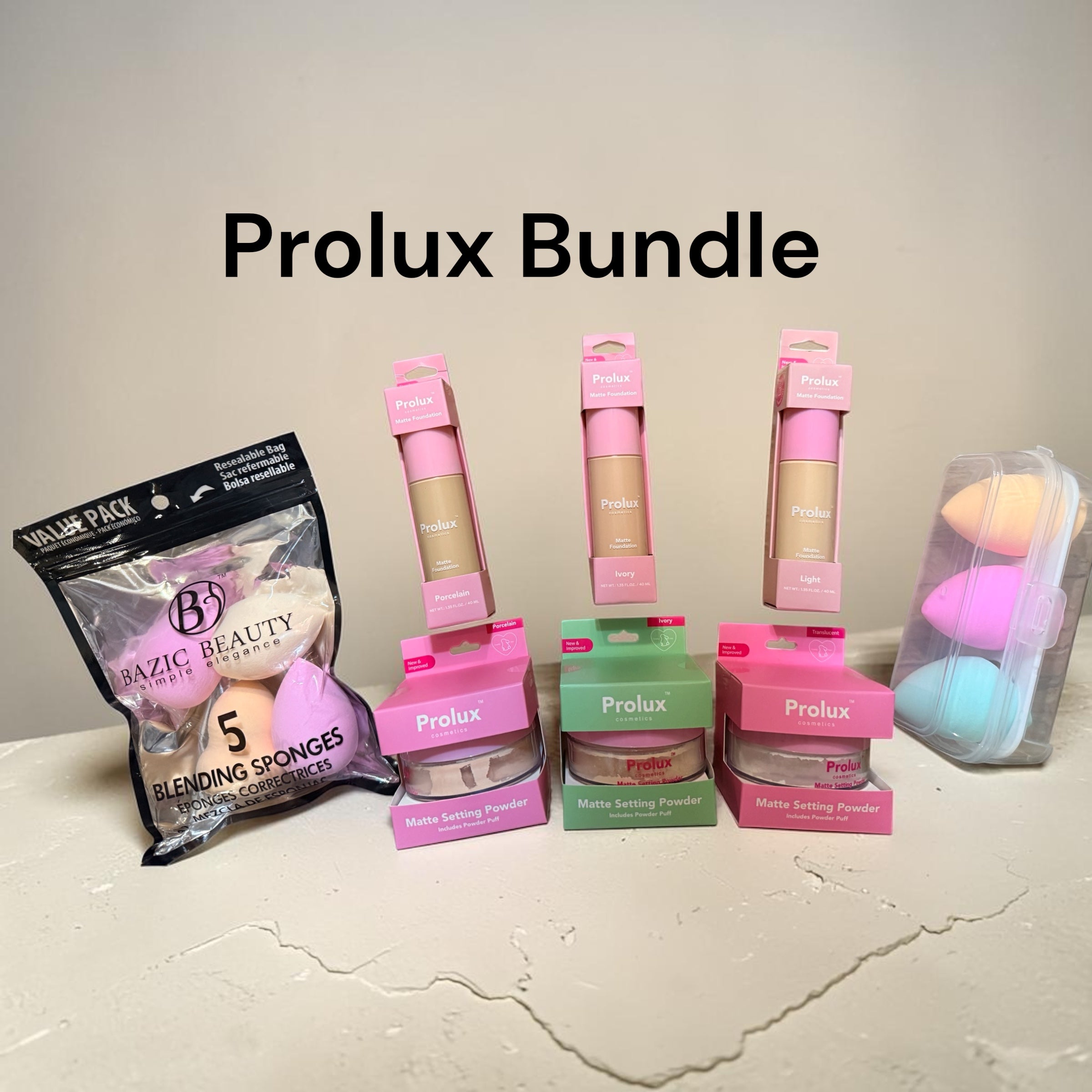 Prolux Makeup Bundle