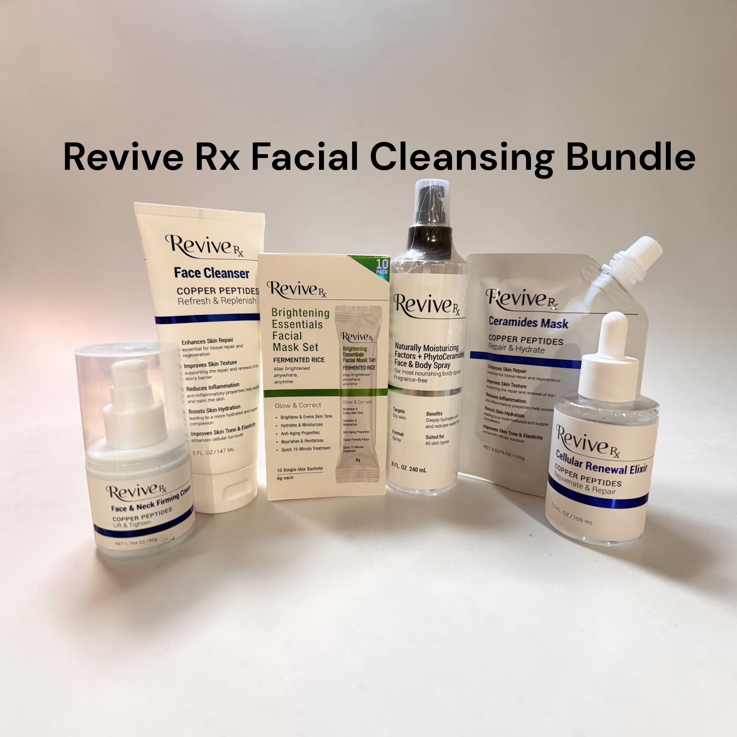 Revive Rx Facial Cleansing Bundle