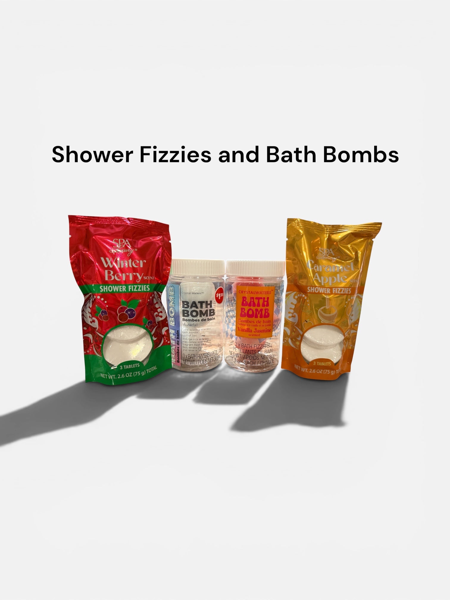 Shower Fizzies and Bath Bombs