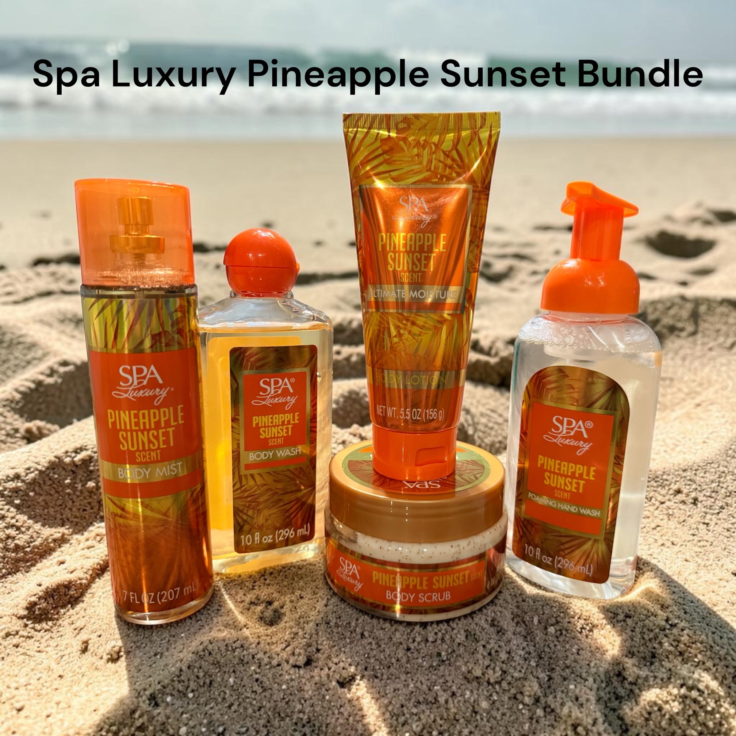 Spa Luxury Pineapple Sunset Bundle