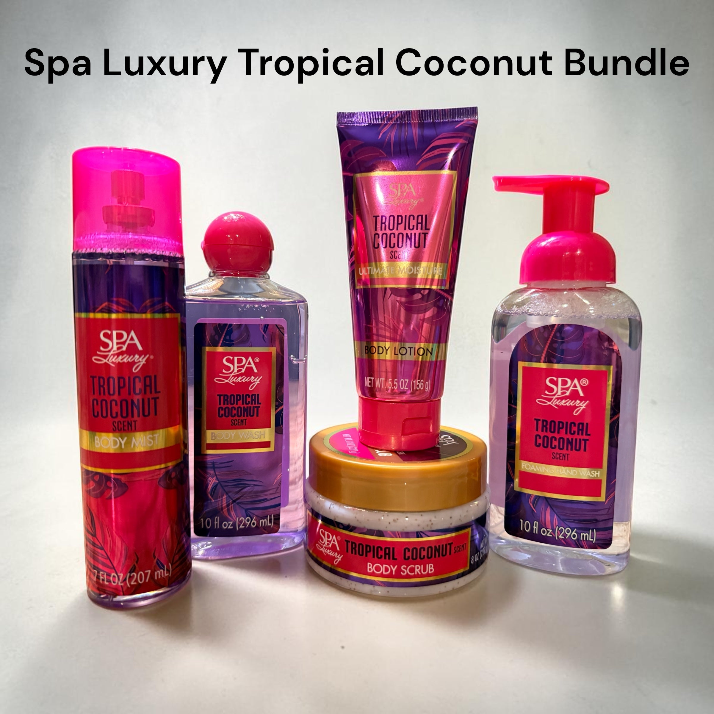 Spa Luxury Tropical Coconut Bundle