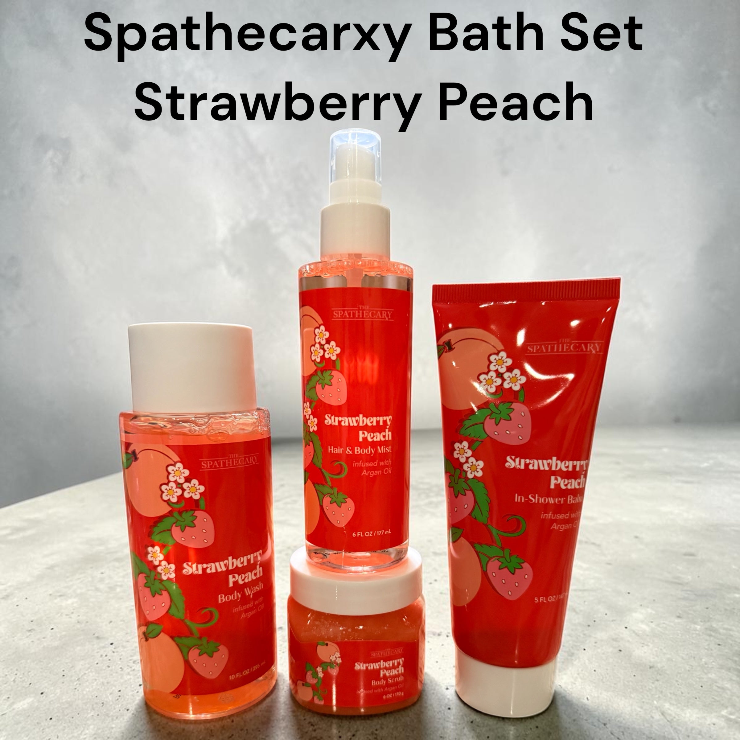 SpathecaRxy Bath Set - Strawberry Beach
