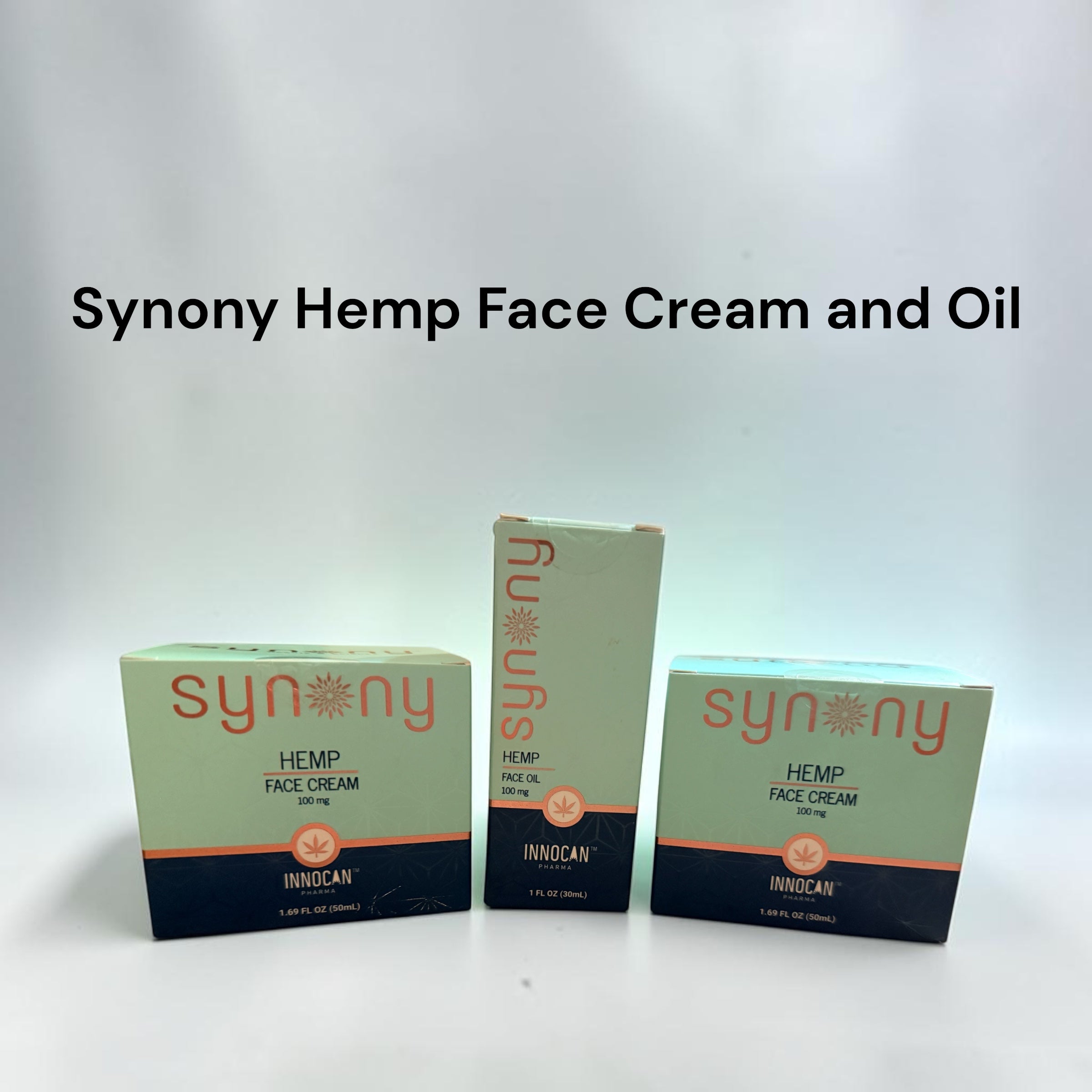Synony Hemp Face Cream and Oil