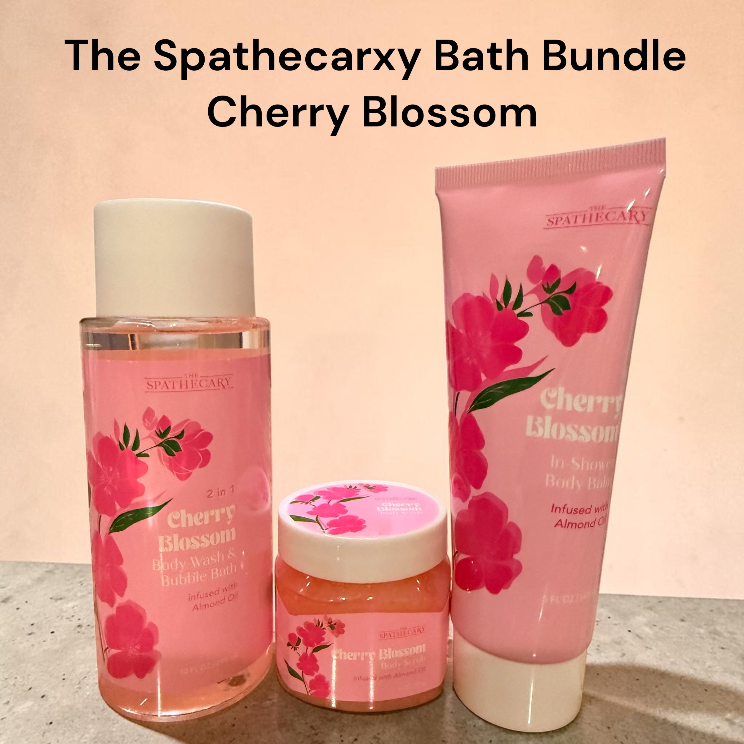 The SpathecaRxy Bath Bundle - Cherry Blossom