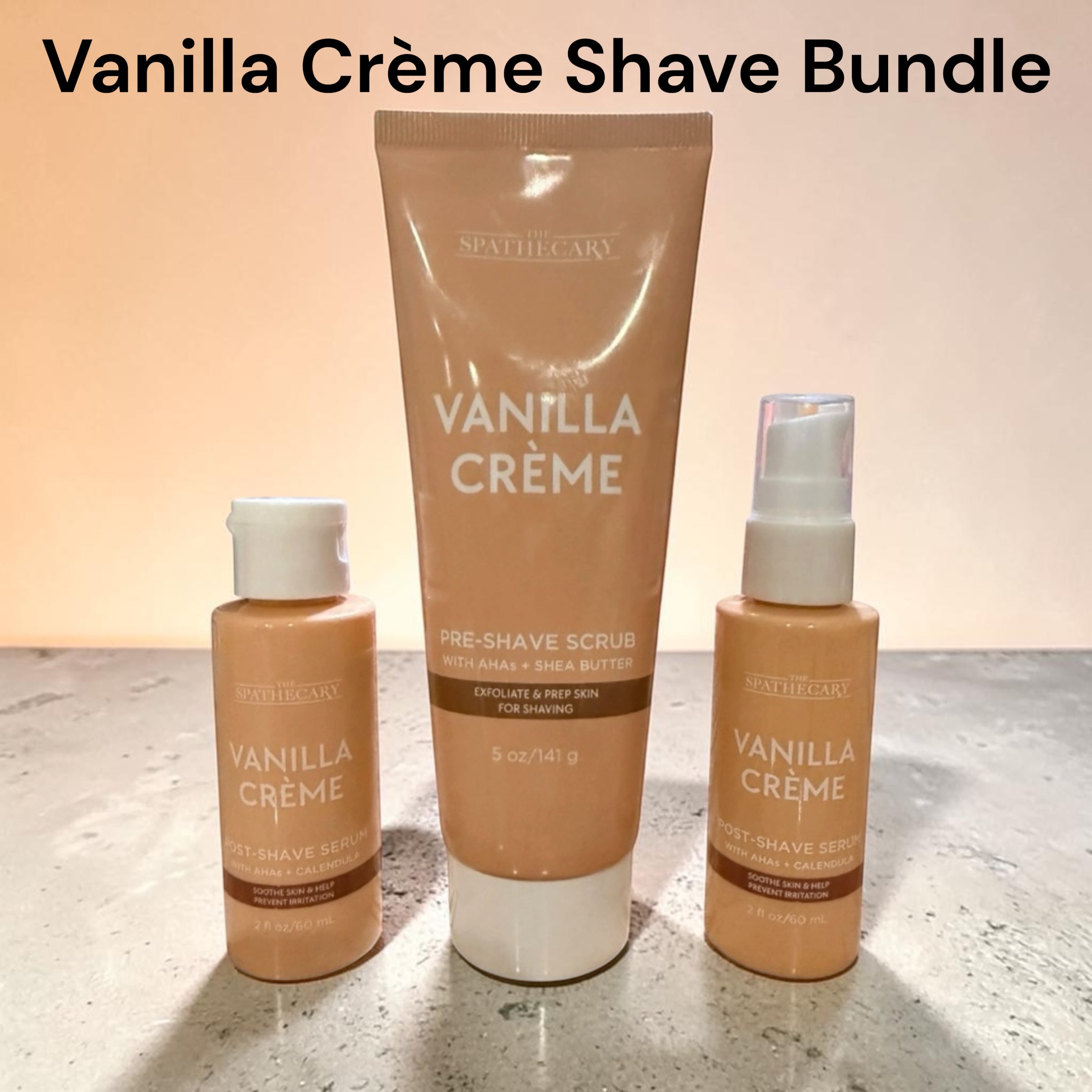 Vanilla Creme Shave Bundle