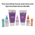 XtraCare Body Scrub and Lotion and Spa Scentials Serum Bundle
