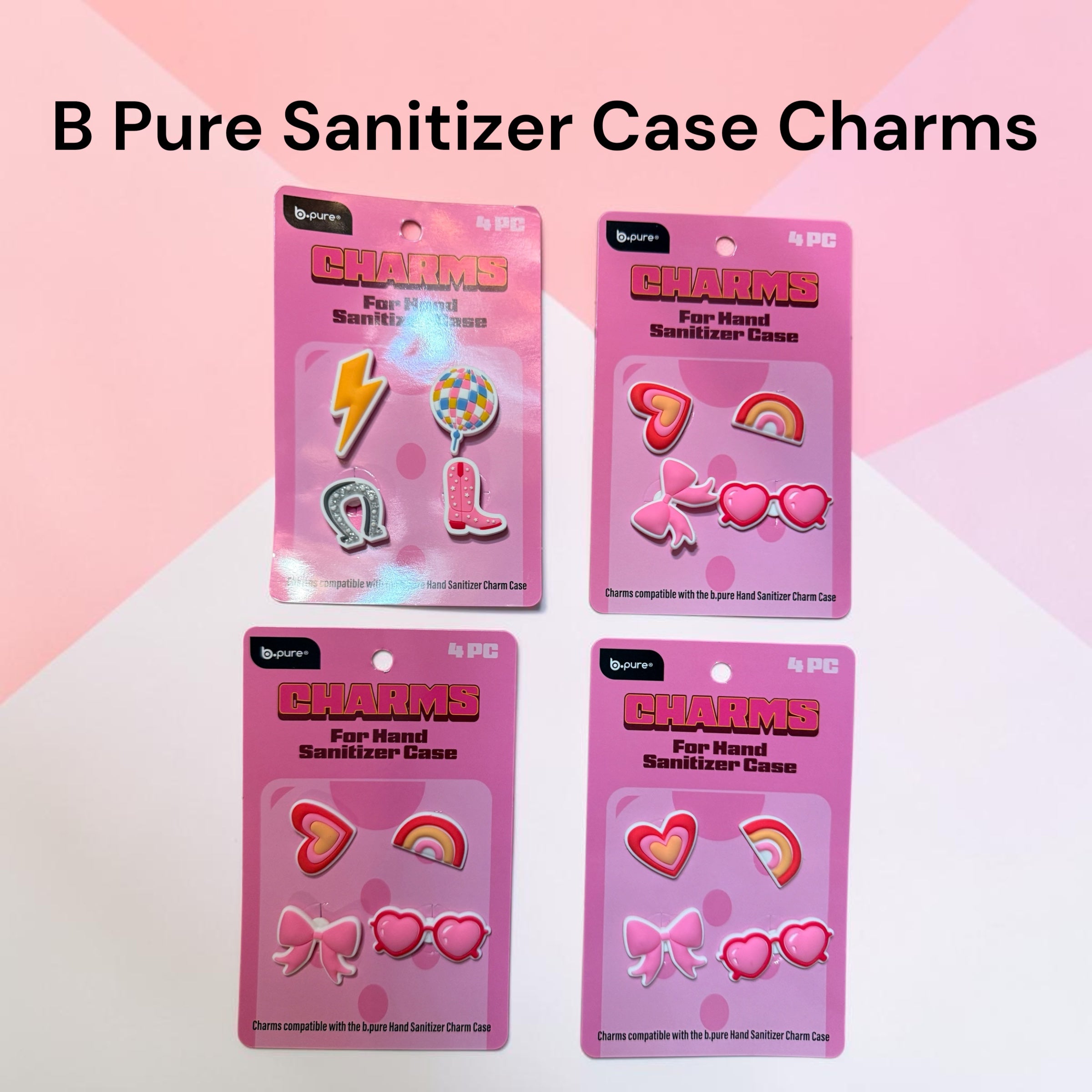 Bpure Hand Sanitizer Case Charms